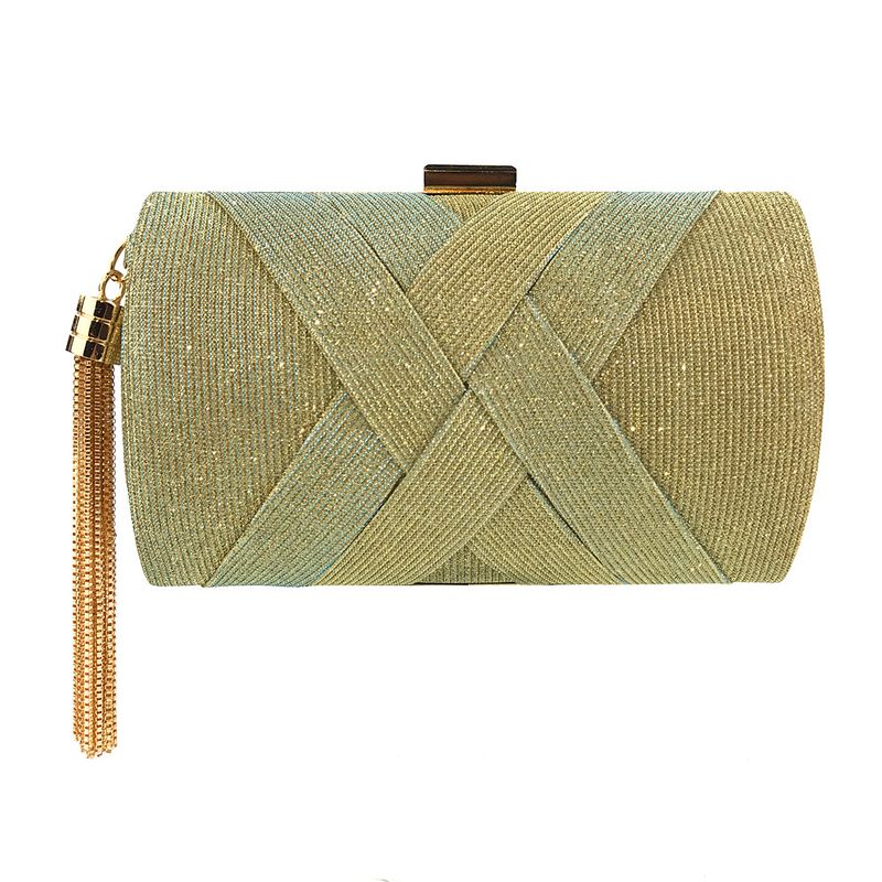 Nuova pochette da sera con nappa in raso cangiante da donna del 2020_voghion.com