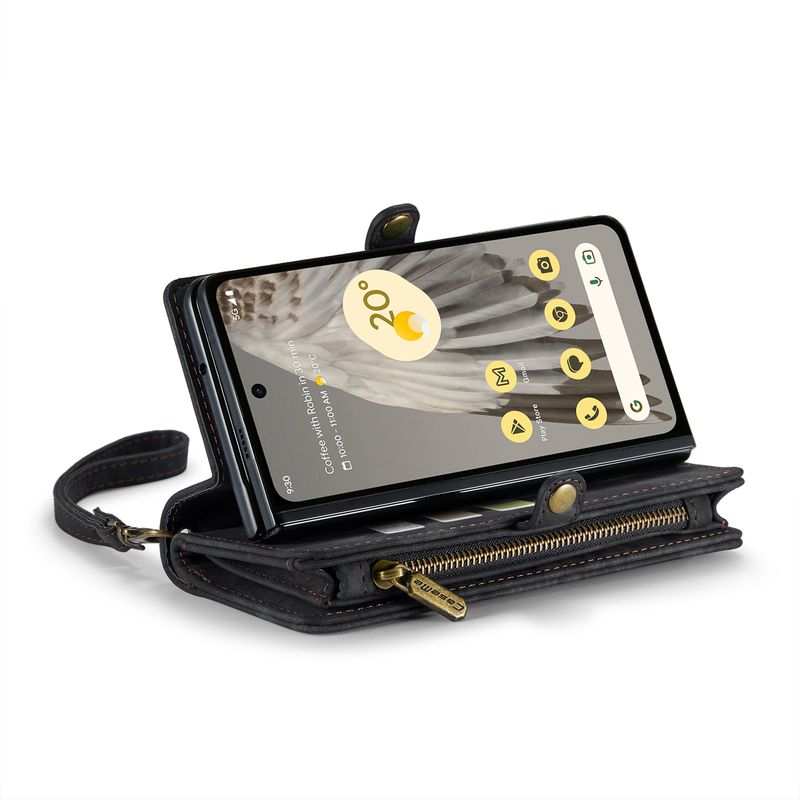 Gilt für Google Pixel Fold Card Ledertasche Neue Pixel Fold Telefontasche Brieftasche Schutzhülle_voghion.com