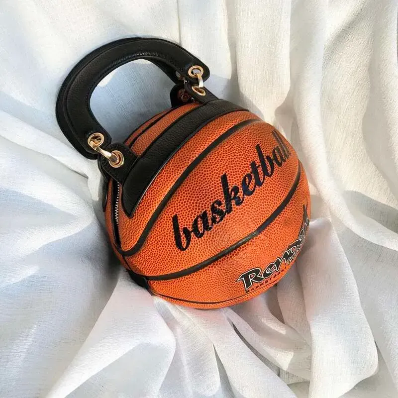 2025 And Handbags Designer Basketball Purses Round Crossbody Female Shoulder Trend Women's Bag_voghion.com