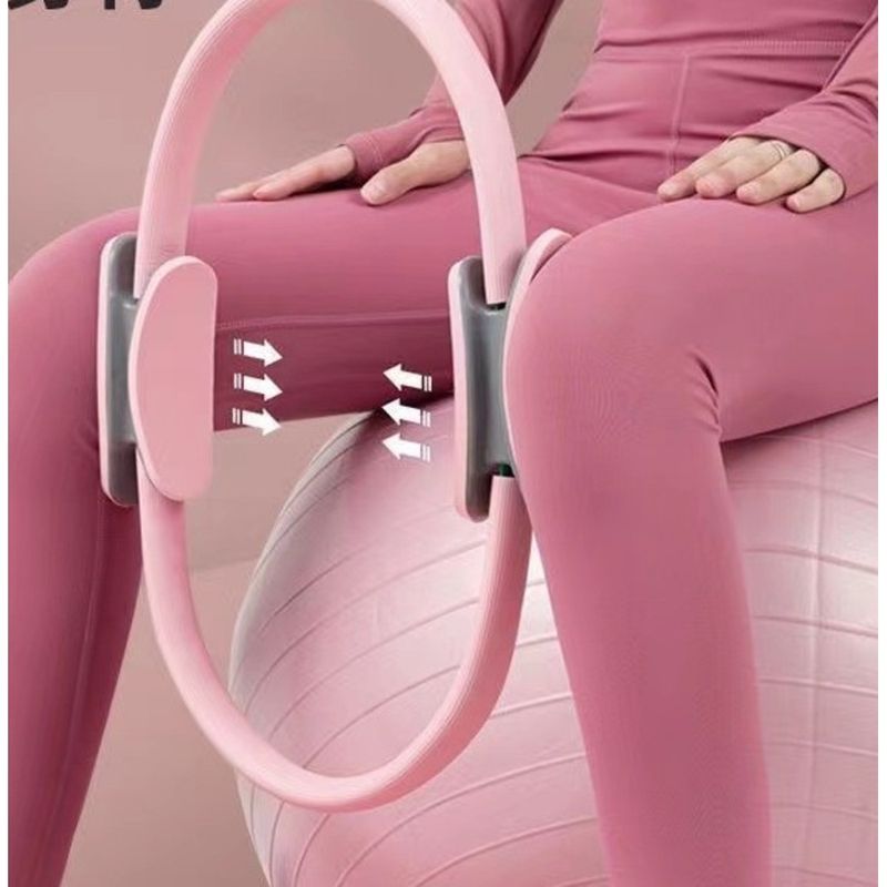 Pilates Körperformung Magie Beckenboden Muskeltraining Fitness Bein Hüfte Lift Widerstand Schleife Yoga Ring_voghion.com