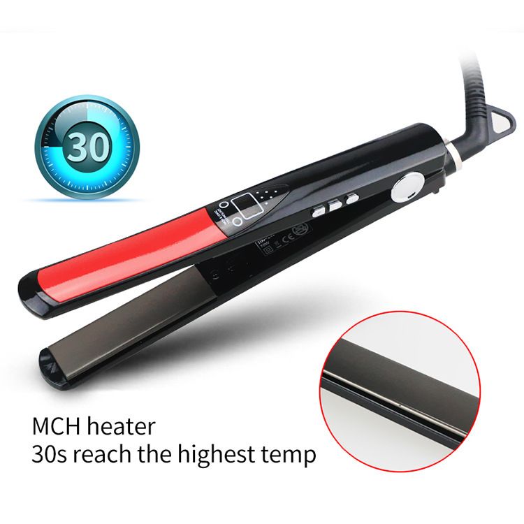 Professional Electric Automatic Negative Ion Hair Straightener Curling Iron Egg Roll_voghion.com