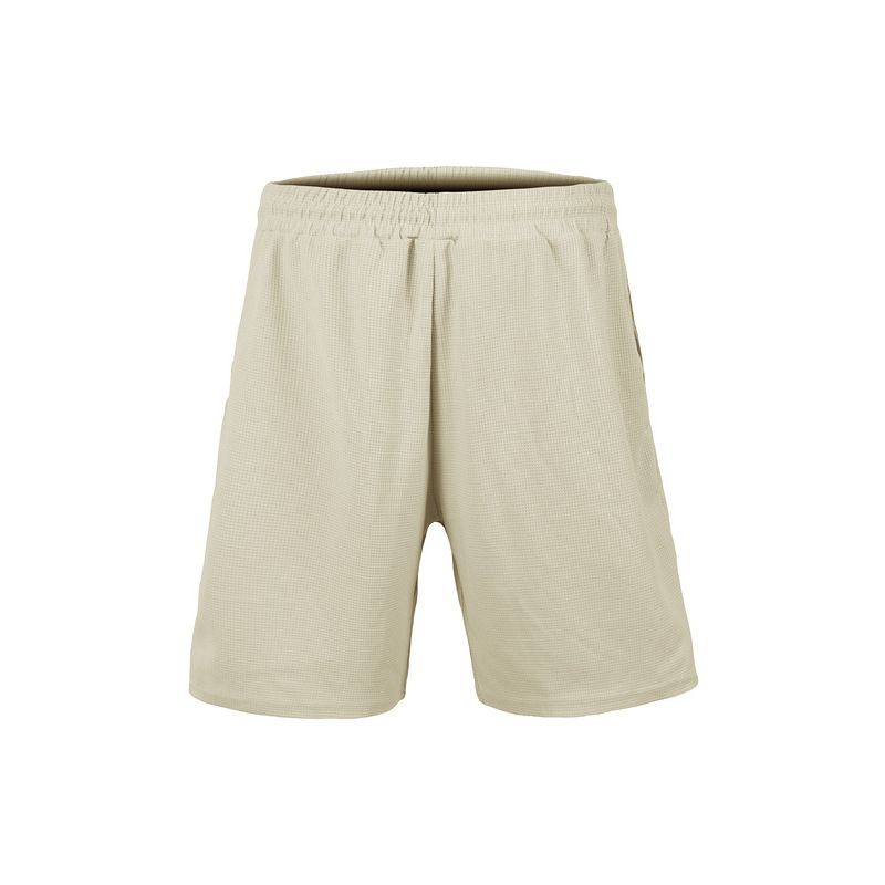 Grenziwwerschreidend onofhängeg Statioun Amerikanesch Casual Summer Männer locker Multi-Pocket Tooling Atmungsaktiv Waffle Schweessabsorbéierend Shorts Männer_voghion.com