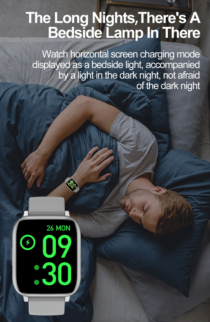 New H9 Smart Watch Health Monitoring Bluetooth Call Watch Sports Heart Rate Blood Oxygen_voghion.com