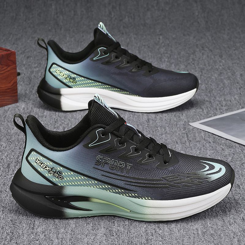 cushioning Rebound Running Shoes Men's Non-slip, Wear-resistant, Breathable And Comfortable Sports Shoes Men's Shoes_voghion.com