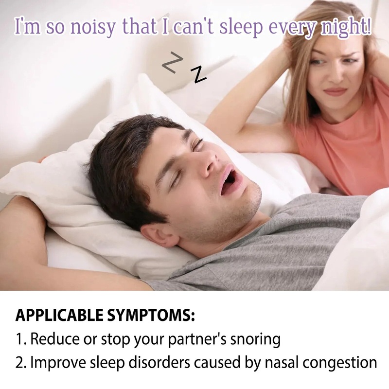 Anti Snorking Munntape Forbedre søvn Bedre Nesehjelp Pustekorreksjon Bærbar Nattsovende Lepper Orthosis Health Care_voghion.com