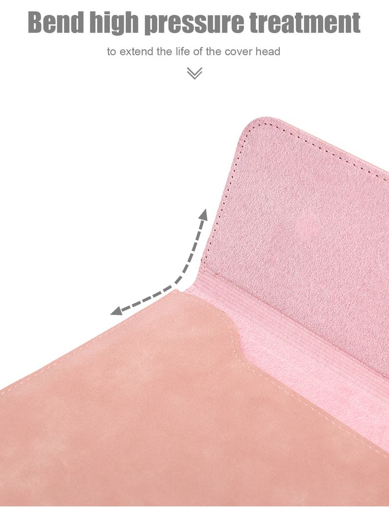 Computer Sleeve Case For Book IPad Air M1 M2 13 14 15 6 16 Pro 12 9 11 Inch Cover Bag Pouch Matte Vegan Leather_voghion.com