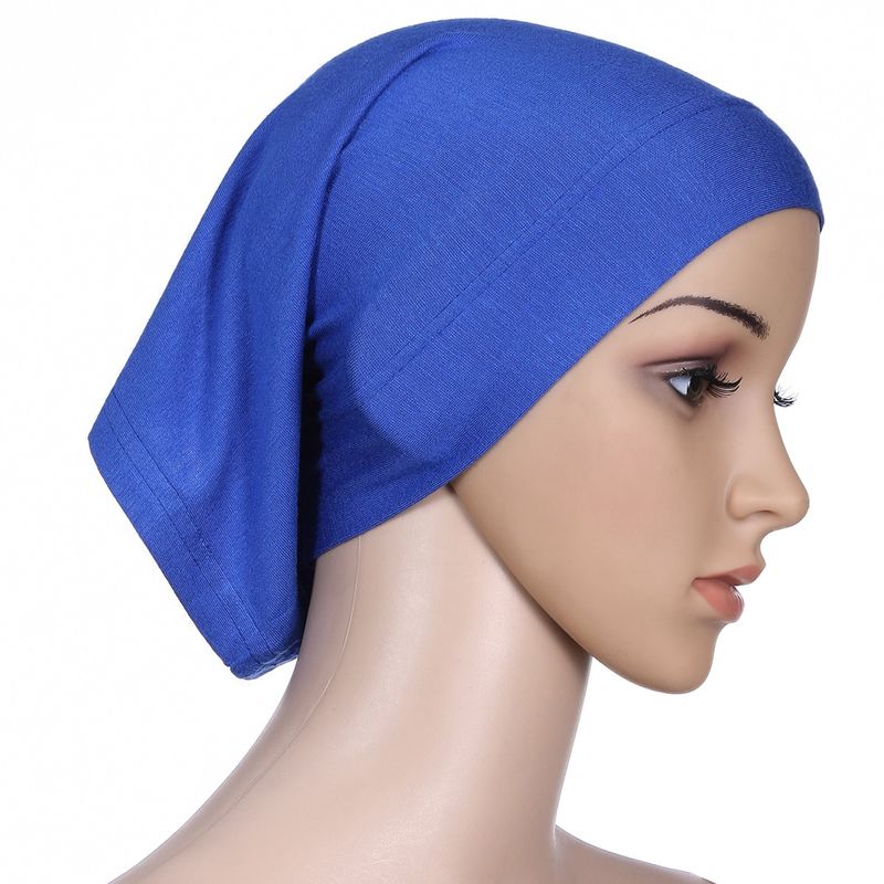 Unisex cap-skjerf dekket med mercerisert bomullsstoff_voghion.com