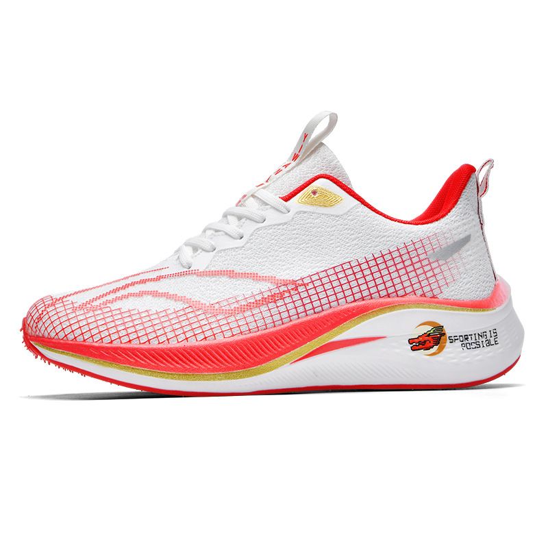 Ultra Light 20th Generation Shoes Summer Breathable Mesh Racing Red Rabbit Sneakers for Men's and Women's Springback_voghion.com