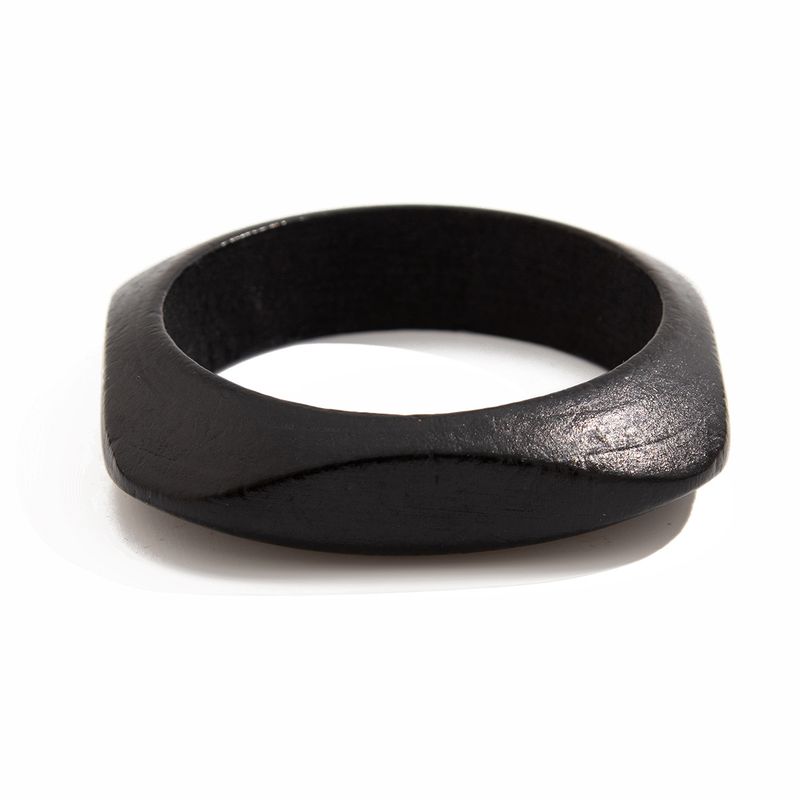 bracelet Maillard Style Retro Wooden Bracelet Simple Design Round Faceted Hand Jewelry_voghion.com