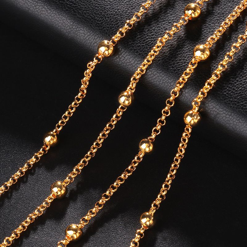 New Fashion Neck Rhinestone Breast Chain, Personalized Bead Body Chain, Women's Accessories Body Chain_voghion.com