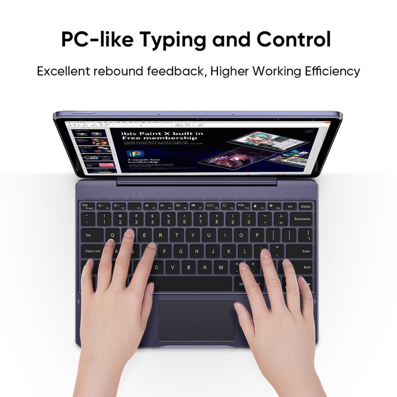 12-Zoll-XPPen Magic Pad 2K-Auflösung 16K-Ebenen 8 GB 256 GB Grafik-Zeichentablett-Monitor Android 14_voghion.com