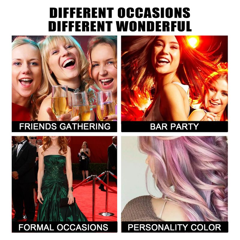 Peine temporal para el cabello, fácil cambio de color del cabello, masaje del cuero cabelludo, peine para el cabello_voghion.com