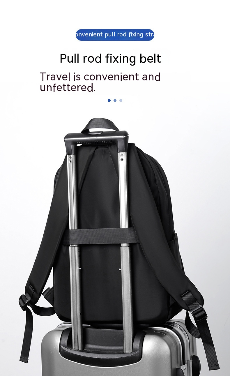 2024 New Men's Lightweight Backpack Men's Business Backpack Backpack Large Capacity Computer Bag Gift_voghion.com