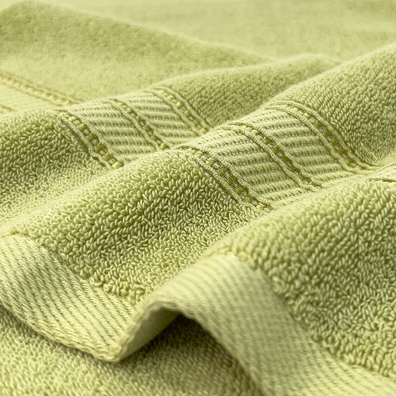 Solid Color Cotton Towel Six Packs Household Cotton Adult Face Wash Towel Thickened Absorbent_voghion.com