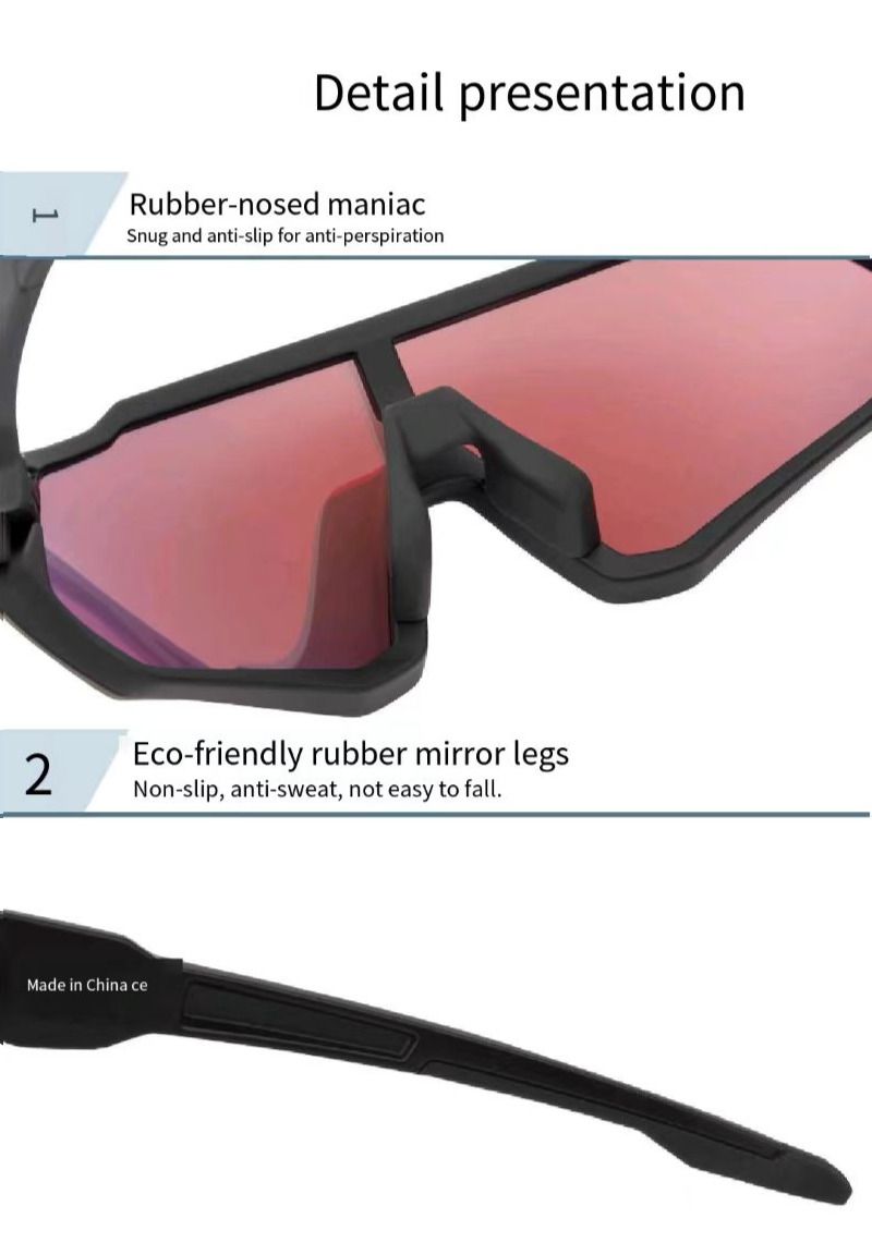 Nouvelles lunettes de cyclisme Kapvoe, lunettes de protection oculaire polarisées pour sports de plein air, lunettes de VTT de route_voghion.com
