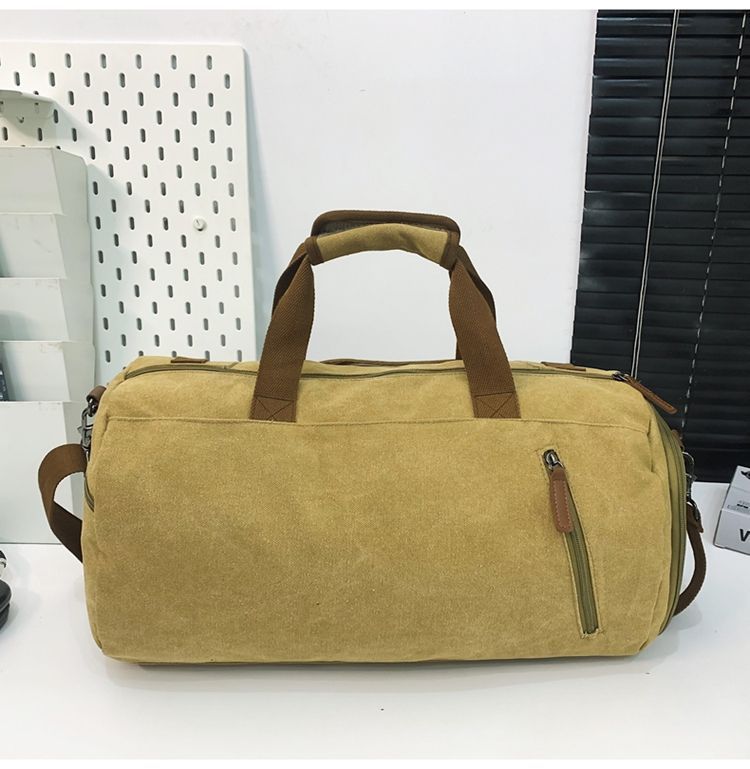 Krótka podróż dla mężczyzn i kobiet, duża pojemność, oddzielanie rzeczy suchych od mokrych, z przegródką na buty, trening fitness, sport_voghion.com