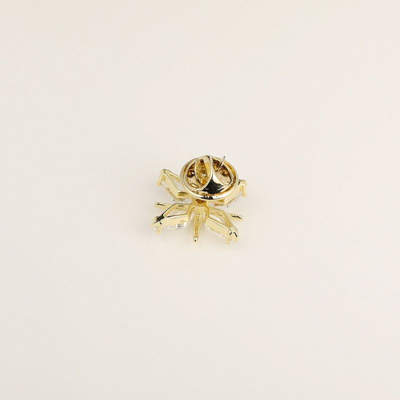 Elegant Zircon Star Brooch Pin For Suits - Stylish Lapel Pin With Secure Fastening For Formal Attire Cross Star Brooch Collar Pin Suit Pin Fixed Anti_voghion.com