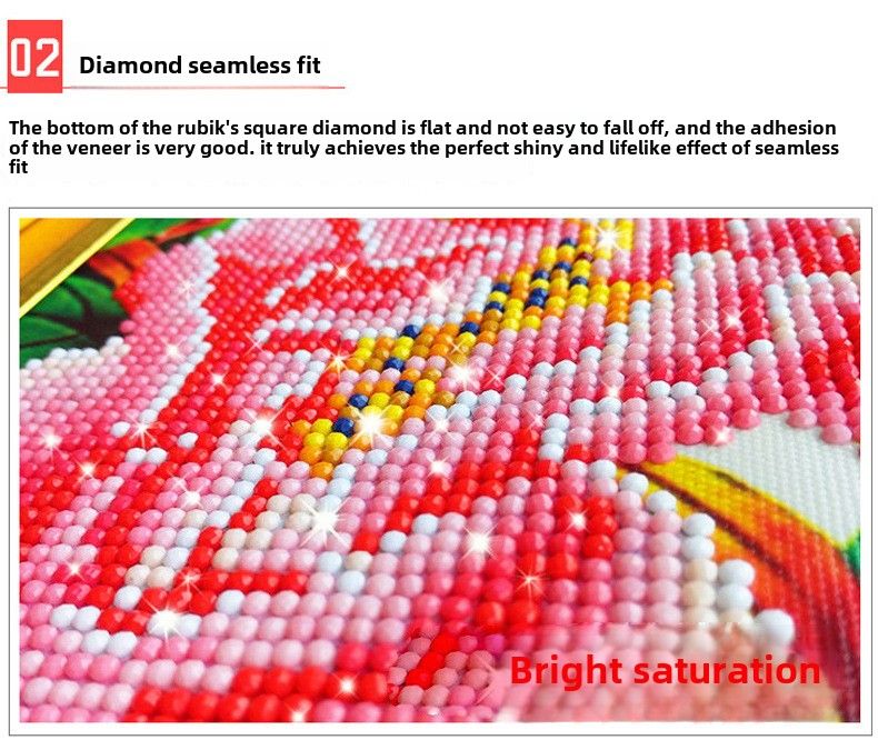 DIY diamantmaleri, 30 * 40 cm (gratis high-end guldbelagt mønster fotoramme)_voghion.com