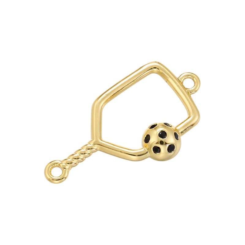 Pendentif raquette de badminton style minimaliste Ins, style hip-hop, croix, petite cloche, accessoires VD1440-1444_voghion.com