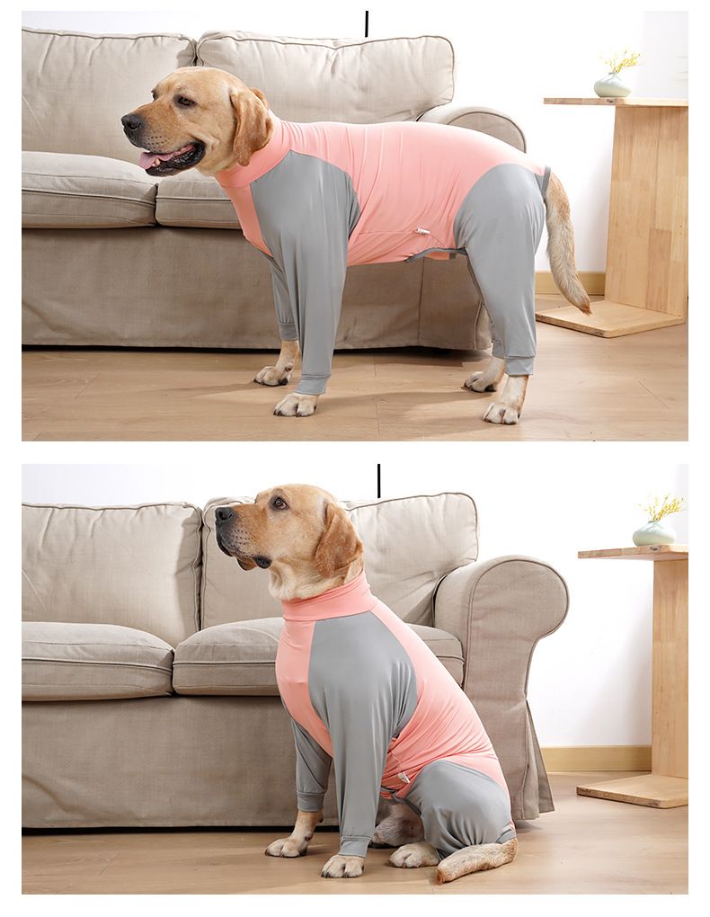 Vêtements pour gros chiens transfrontaliers Vêtements d'été tout compris résistants aux poils Vêtements à quatre pattes Vêtements de rééducation pour animaux de compagnie Vêtements pour chiens moyens et grands_voghion.com