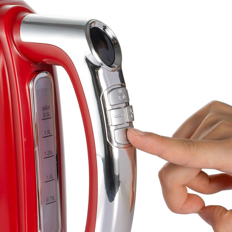 RAF EU 1.7L Electric Kettle - Temperature Display Automatic Boiling Water Household_voghion.com