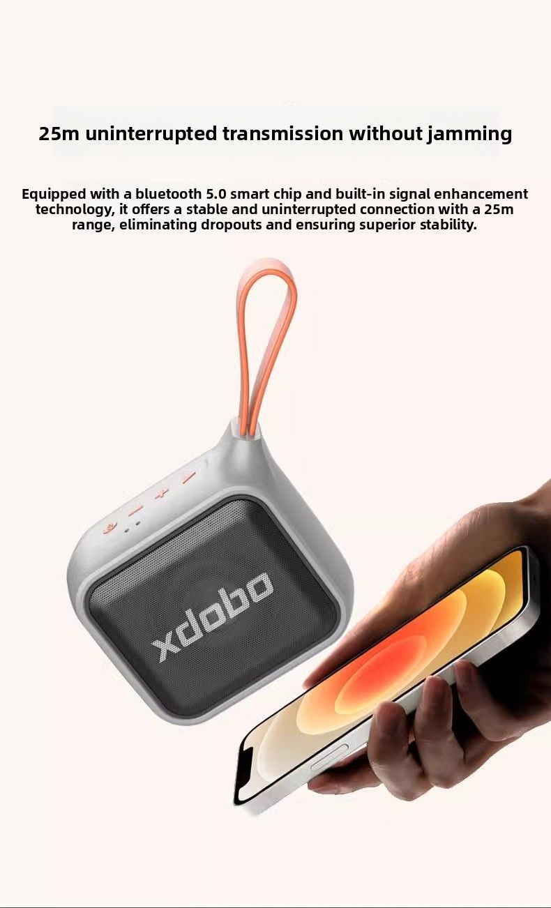 【Hohe Qualität】 Xidobao Xdobo Prince1995 Bluetooth-Mini-Lautsprecher der zweiten Generation für den Außenbereich_voghion.com