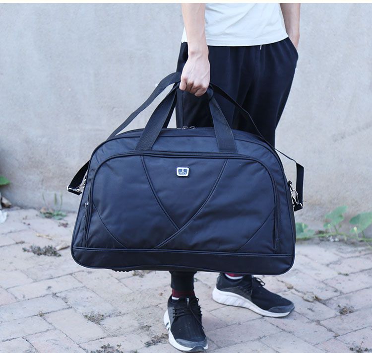 Grouss Kapazitéit Reessatel fir Männer a Fraen Outdoor-Täsch 60 L Schëller zesummeklappbar Späicherung verdickt Oxford Stoff_voghion.com