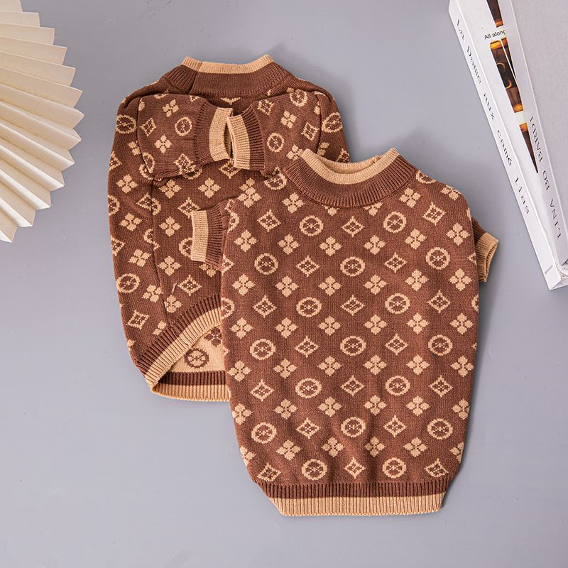 Fashionable Dog Sweater For 1-10kg Double Layer Thickening Autumn And Winter Warm High Elastic French Bulldog Pet Clothes_voghion.com