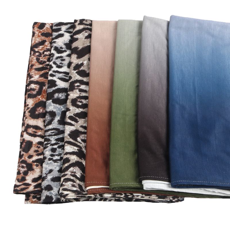 Autumn And Winter Popular New Sweat Cloth Long Scarf Gradient Color Matching Soft Headscarf Malay Indonesia Popular Ladies Scarf Spot_voghion.com