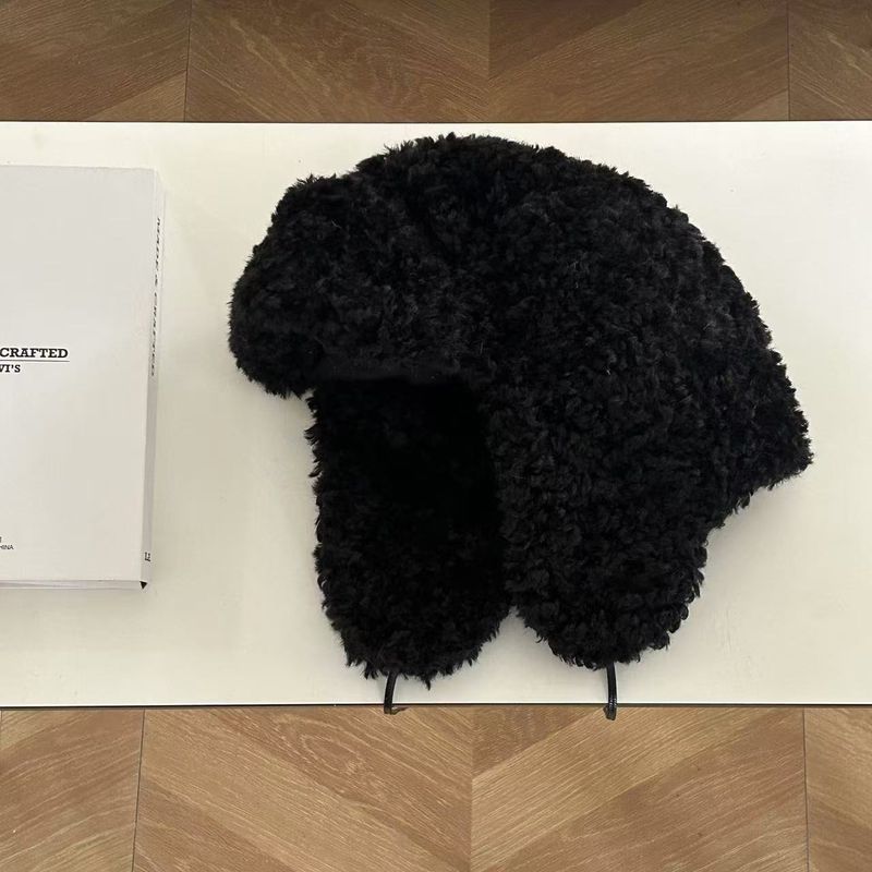 Cappello invernale in velluto spesso, caldo, tinta unita, antivento e antifreddo, Lei Feng, versatile cappello da sci del nord-est_voghion.com