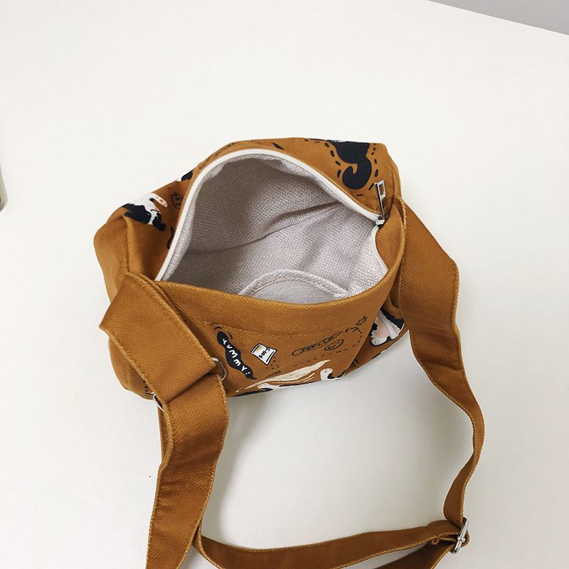 Bag for women 2024 new spring and summer versatile crossbody, high-end texture, niche printing, popular fabric small_voghion.com