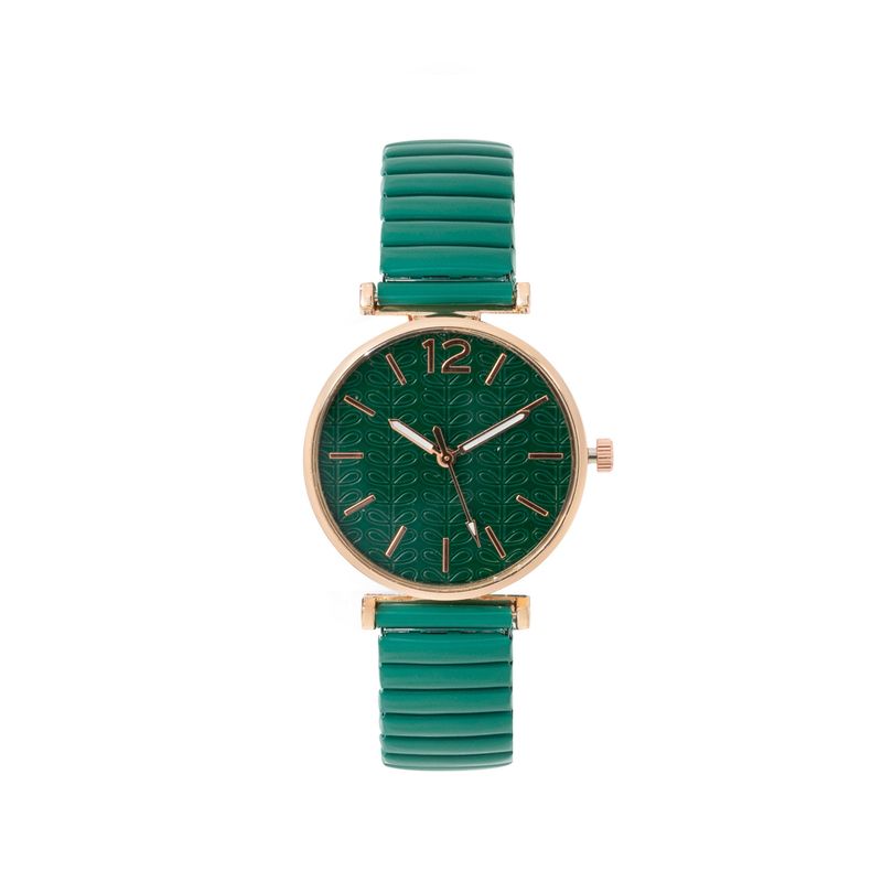 Montre à quartz pour femme avec bracelet élastique, boîtier doré, aiguille dorée, décontractée, tendance, cadeau quotidien pour la fête des mères, un anniversaire, la Saint-Valentin_voghion.com