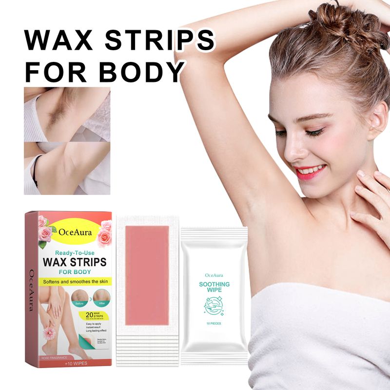 Χαρτί OceanAura με τριαντάφυλλο, σώμα, μασχάλες, χέρια, όλο το σώμα απαλό χωρίς να αφήνει μαύρα στίγματα, χαρτί αποτρίχωσης με κερί νέο 2024_voghion.com