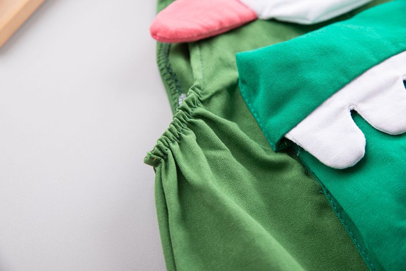 2024. aasta suvine lastekomplekt Big Eyes seljapaeltega lühikeste varrukatega 2-4-aastastele poistele, kaheosalised lühikesed püksid_voghion.com