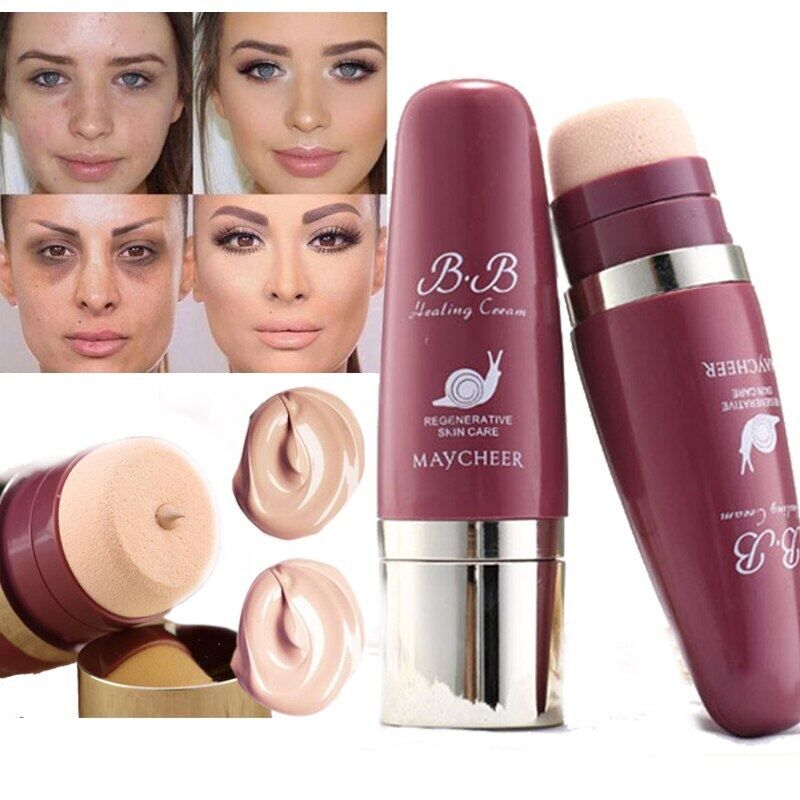 Makeup Oil-control Base BB Liquid Foundation Concealer Matte Face Full Coverage Professional Make Up Cream_voghion.com