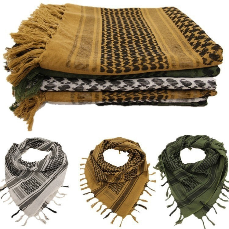 Pañuelo árabe de camuflaje para fuerzas especiales, jacquard, de algodón musulmán, para disfraz, chal mágico para exteriores._voghion.com