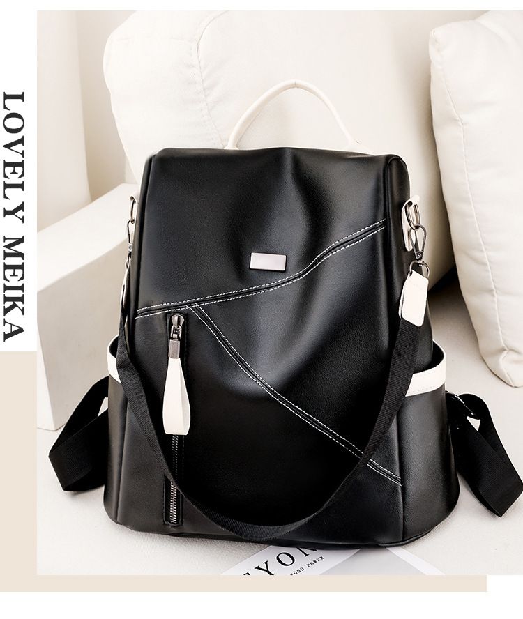 Nouveau sac pour femmes 2023 début d'automne mode sac à dos élégant grande capacité étudiant PU voyage sac à dos pour femmes_voghion.com