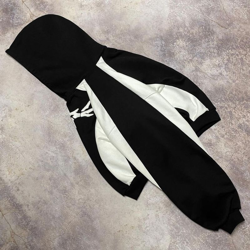 Men's Clothing collage street hoodie new style trend men and women same loose sweater_voghion.com