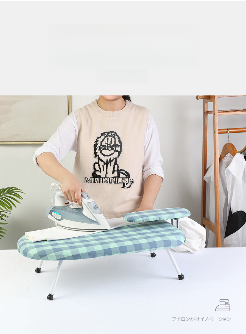 Petite planche à repasser pliable pour vêtements, mini support pour usage domestique_voghion.com