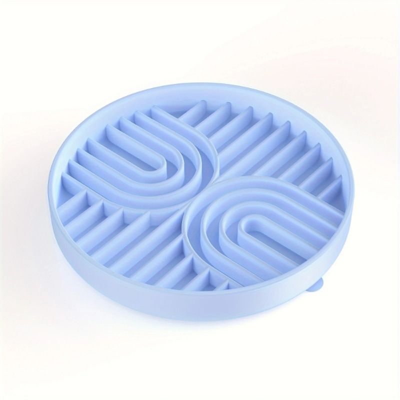 Pet Slow Food Plate Slow Feeder Disperses Attention, The Perfect Paving Mat Is Suitable For Snacks, Food, Peanut Butter & Yogger_voghion.com