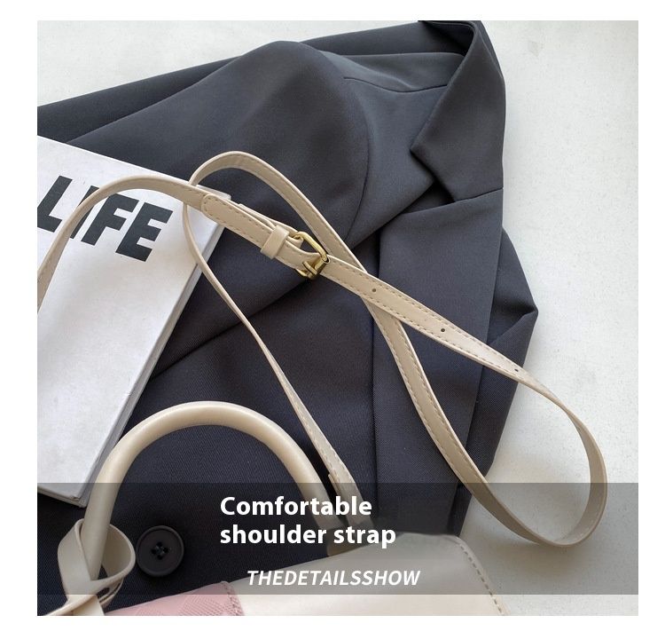 2024 New Retro Fashion Colored Handheld Small Bag Women's Simple and Versatile Small Square Bag High Quality Texture Crossbody Bag_voghion.com