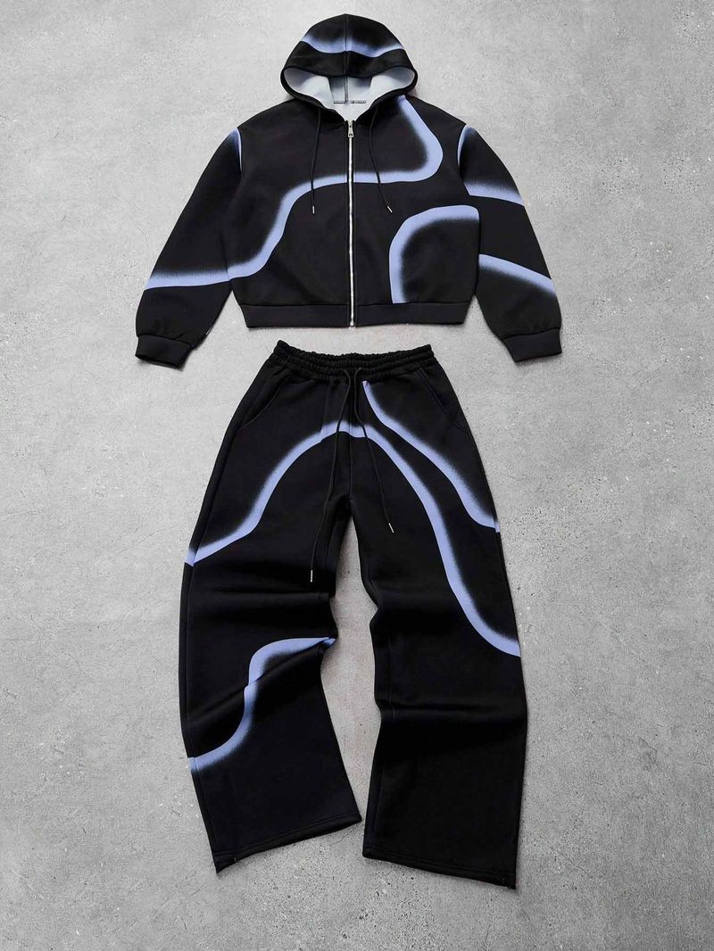 Felpa con cappuccio streetwear con stampa 3D futuristica per uomo e donna – Pullover unisex alla moda con vestibilità comoda_voghion.com