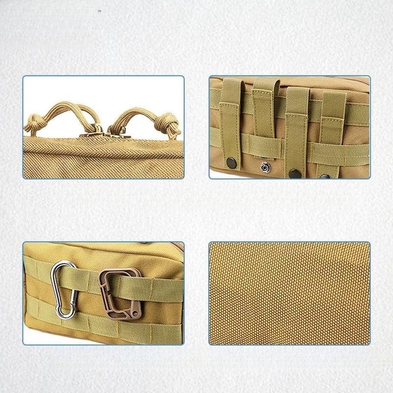 Outdoor Commuting Multi-Functional Tactical Rectangular Utility Waist MOLLE System Accessory Bag_voghion.com