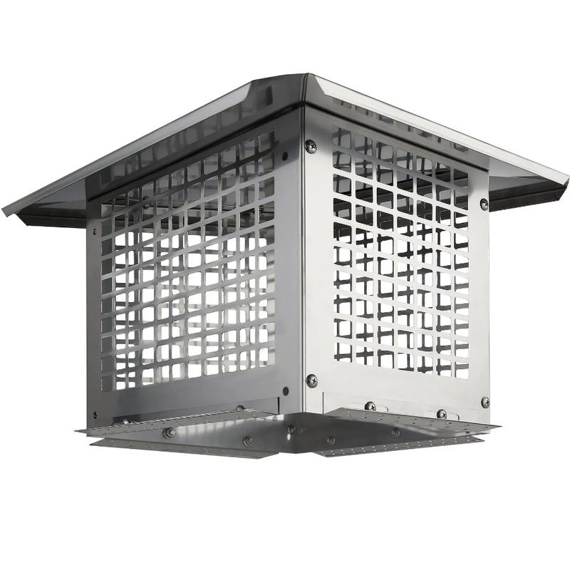 Practical Easy Toppled And Not Easily X Cap And 9 Cover Chimney Chimney Inst Accessories Inch Steel 13 304 Stainless Fireplace_voghion.com