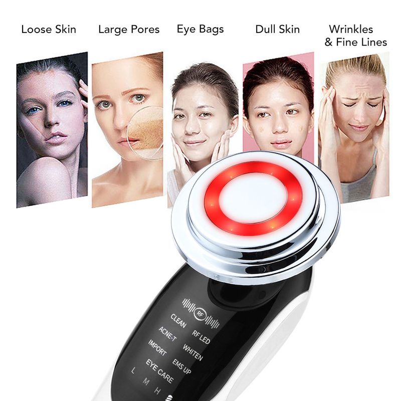 Hjemmeside skønhed Guide 7-i-1 ansigtsløftningsrens Face Guide rengøringsinstrument_voghion.com