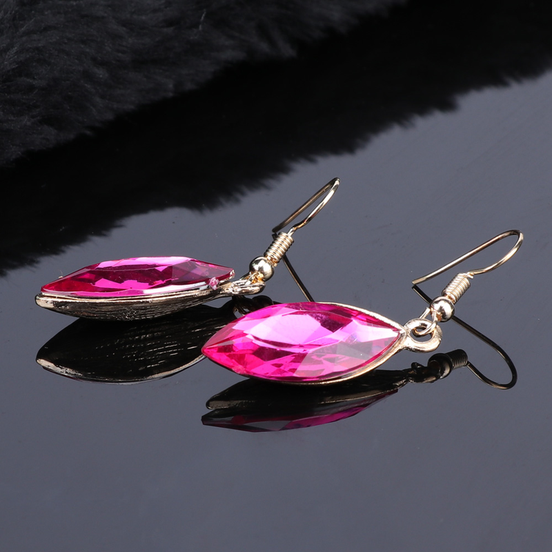 Kristall-Choker-Statement-Halskette, Ohrring-Schmuckset, Strass-Hochzeitsgeschenk, Frauen, Bräute, Abschlussball, Party_voghion.com