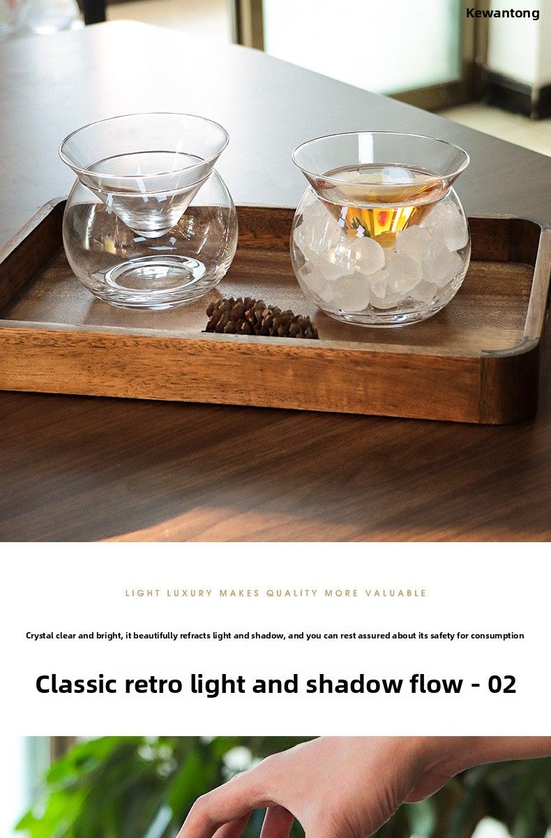 Japanese Double-Layer Sake Separator Water-Proof Wine Bar Mixing Cocktail Cup Cooler Ice Pitcher_voghion.com