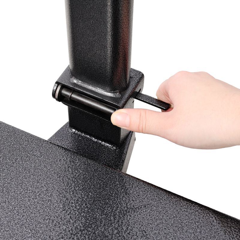 660lbs Weight Computing Digital Scale Floor Platform Scale,0.1 Lbs Accuracy Computing Floor Scale With LB/KG, Tare, Price Calculator, Black Color_voghion.com