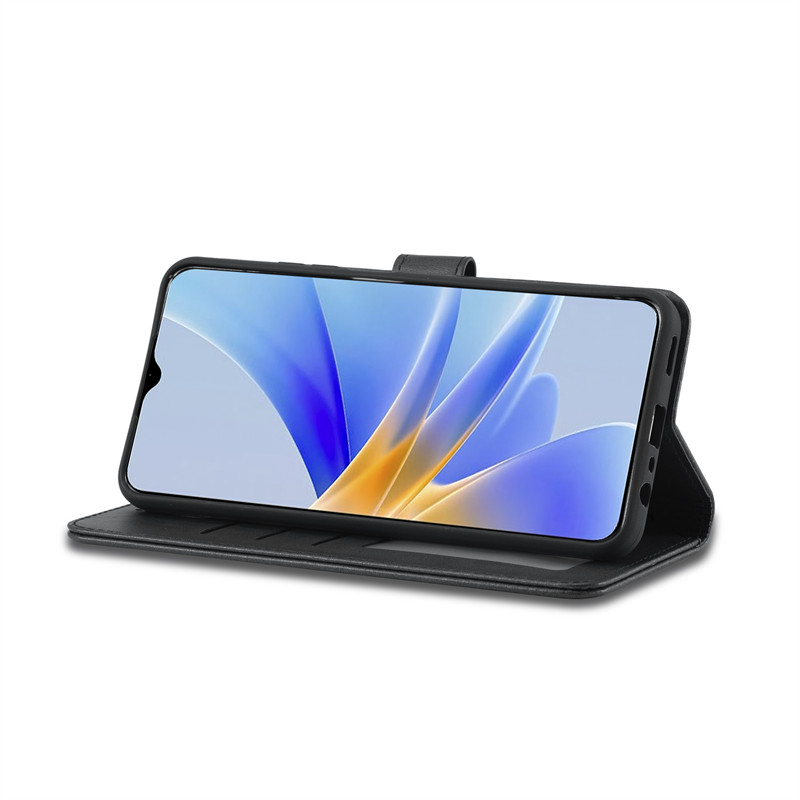 Per OPPO A17 Custodia Flip Magnetic Phone Case On Telefoon Hoesje OPPO A17 Custodia in pelle vintage Custodia a portafoglio per Coque OPPO A17 Cover_voghion.com