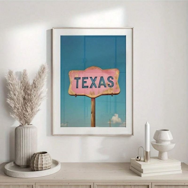 Frameless Poster Core Print Oil Canvas Hanging Decorative Wall Painting_voghion.com